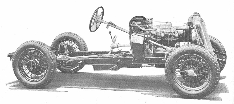 Chassis of 1935 Hornet Special